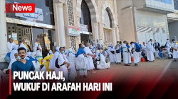  Puncak Haji 2023, Jemaah Wukuf di Arafah Hari Ini 