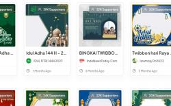 45 Link Twibbon Idul Adha 2023 Gratis dengan Desain Menarik, Wajib Coba!