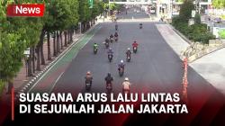 Cuti Bersama Iduladha, Arus Lalu Lintas di Sejumlah Ruas Jalan Jakarta Lengang dan Lancar