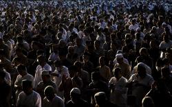 3.000 Jemaah Muhammadiyah Bandung Sholat Idul Adha di Lapangan Lodaya