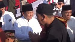 Salat Idul Adha di Stadion Mandalamukti KBB, Prabowo Disambut Riuh Jemaah