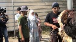 Lihat Sapi Kurbannya Disembelih Tangis Ria Ricis Pecah: Sampai Bertemu di Surga