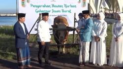 Akhir Jabatan, Ridwan Kamil Pamitan pada Puluhan Ribu Jemaah Salat Id Masjid Al Jabbar<