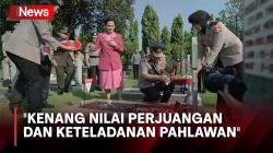 Jelang HUT Ke-77 Bhayangkara, Kapolri Listyo Ziarah ke TMP Kalibata