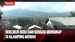 Serunya Menginap di Glamping View dengan Sensasi Menghadap Gunung Tangkuban Perahu 