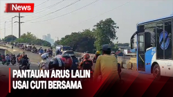 Cuti Bersama Usai, Arus Lalin di Jalan Daan Mogot Ramai Lancar
