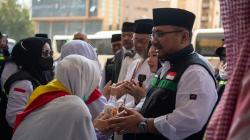 Menag Lepas Kepulangan Kloter Pertama Jemaah Haji ke Tanah Air