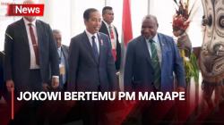 Jokowi Bertemu PM Marape, Bahas Peningkatan Kerja Sama Pembangunan Indonesia-PNG