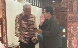 Ganjar Pranowo Dikunjungi Erick Thohir usai Ibadah Haji, PDIP: Bagian dari Silaturahmi