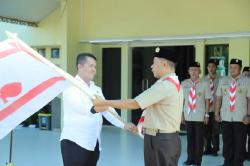 Sekda HSU Lepas Peserta Raimuna Nasional dan KBN Gerakan Pramuka 2023