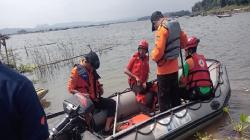 Perahu Terbalik, Pemancing Tenggelam di Perairan Waduk Cirata Cianjur