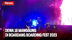Penampilan Ciamik Dewa 19 dan Virzha Tutup Perhelatan Boardang Boarding Fest 2023 Hari Pertama