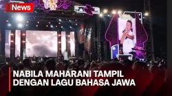 Nabila Maharani Tampil Mempesona di Hari Kedua Java Pop Festival 2023