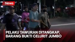 Tawuran Maut di Sawah Besar, Pelaku Ditangkap Barang Bukti Celurit Jumbo