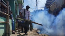 Aksi Nyata Partai Perindo, Bacaleg DPR Fogging Daerah Rawan DBD di Sukabumi<