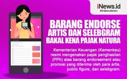Infografis Barang Endorse Artis dan Selebgram Bakal Kena Pajak Natura