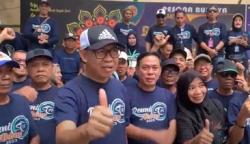 Ketua DPP Partai Perindo Yusuf Lakaseng Hadiri Jalan Sehat Alumni STN Palu