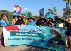 Petani di Brebes Dukung Gus Muhaimin Jadi Presiden di Pemilu 2024 
