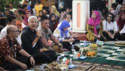 Ini Cara Ganjar Serap Aspirasi dan Solusi Persoalan Warga, Ngopi Bareng Sambil Diskusi<