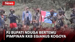 Pj Bupati Nduga Temui Pimpinan KKB Egianus Kogoya Untuk Negosiasi Pembebasan Pilot Susi Air