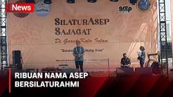 Ribuan Nama Asep Berkumpul dan di Garut Selama Dua Hari