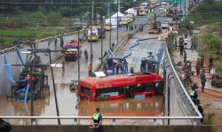 Banjir di Korsel, 9 Mayat Ditemukan Terjebak di Underpass yang Terendam Air 