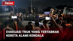 Evakuasi Truk yang Ditabrak KA Brantas Masih Berlangsung, Ini Kendalanya