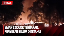 4 Kelas SMAN 2 Kota Solok Terbakar Satu di Antaranya Ruang Komputer