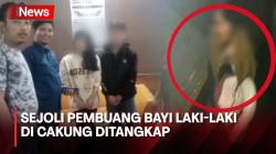 Sejoli Pembuang Bayi Laki-Laki di Cakung Ditangkap Berkat Bantuan CCTV