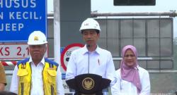 Jokowi Resmikan Tol Bengkulu-Taba Penanjung Senilai Rp4,8 Triliun Hari ini