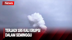 Gunung Anak Krakatau di Selat Sunda Erupsi, Ketinggian Abu Vulkanik 5 Ribu Meter