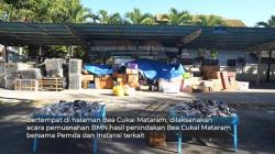 Bea Cukai Mataram Musnahkan Barang Ilegal Senilai Rp6 Miliar, Ada Rokok hingga HP 