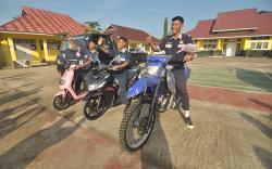 Bantuan Kendaraan dari Jokowi untuk Praktik Siswa Tiba di SMKN 2 Bengkulu Tengah