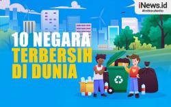 Infografis Deretan Negara Paling Bersih di Dunia