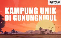 Infografis Kampung Unik di Gunungkidul Miliki Waktu Siang Terpendek di Indonesia