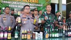 Masyarakat Lapor, 5 Gudang Miras Digerebek Kodim-Polres dan Satpol PP Indramayu, 52.000 Botol Disita