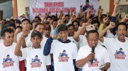 Nelayan Legokjawa Pangandaran Gaungkan Dukungan Ganjar Pranowo Presiden 2024