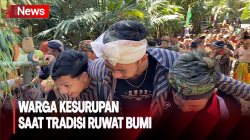 Tradisi Ruwat Bumi, Puluhan Warga Kesurupan saat Iringi Gunungan