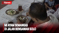 Diburu Warga Pada Malam Hari, Mi Ayam Semanggi Tidak Pernah Sepi Pengunjung