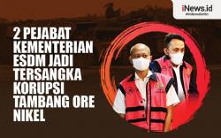 Infografis Dua Pejabat Kementerian ESDM Jadi Tersangka Korupsi