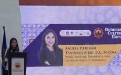 Wamenparekraf Bicara Persatuan dan Keberagaman di Acara Buddhayana Cultural Expo Surabaya <