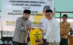 Ketua DPD Golkar Jabar Kunjungi Ponpes Darussalam KBB, Minta Ulama Doakan Kemenangan