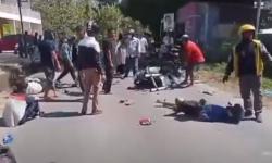 Kecelakaan Hari Ini di Gowa, 3 Motor Adu Banteng 2 Siswa SMP Kritis