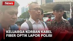 Keluarga Korban Insiden Kabel Fiber Optik di Jaksel Lapor ke Polda Metro Jaya