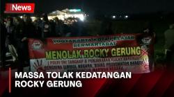 Rocky Gerung Diadang Massa PNIB Jelang Diskusi di Yogyakarta