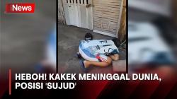 Posisi 'Sujud', Kakek Ditemukan Meninggal Dunia di Pinggir Jalan Jember