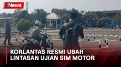 Korlantas Resmi Ubah Lintasan Ujian SIM Motor Untuk Mudahkan Masyarakat