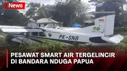 Kronologi Pesawat Smart Air Tergelincir di Bandara Nduga Papua