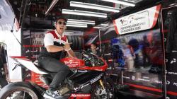 Roadshow Pertamina GP of Indonesia 2023 Ajak Warga Semarang Rasakan Jadi Pembalap MotoGP<