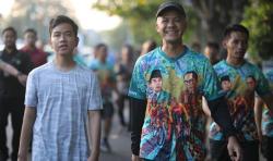 Bukti Dukungan Jokowi, Begini Mesranya Ganjar- Gibran Jogging hingga Sarapan Bareng di Solo 